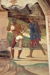 Das Leben des Heiligen Benedikt (Detail)